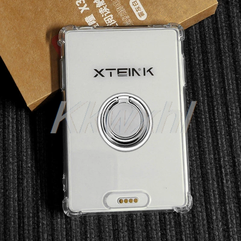 For XTEINK X3 X4 E-Book XteinkX4 XteinkX3 Back Ring Holder Bracket Soft TPU Drop Resistance Case Clear Original Shockproof Cover