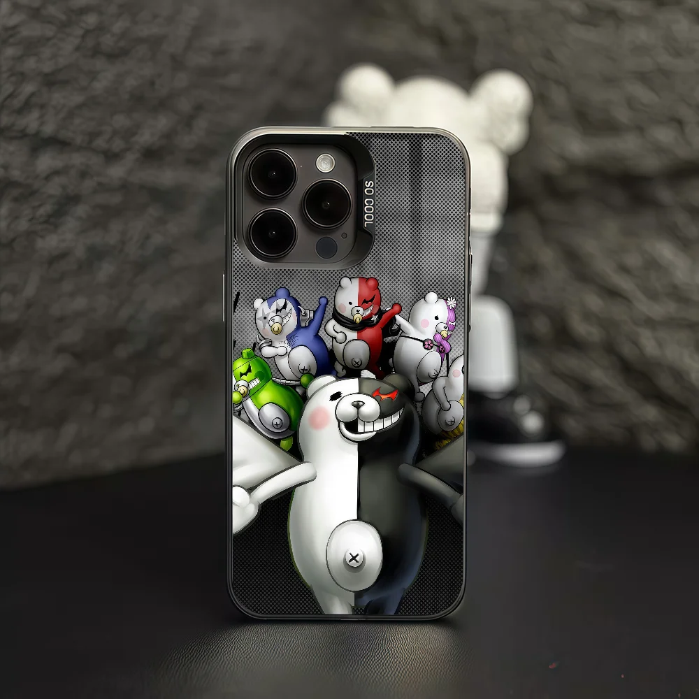 حافظة لهاتف سامسونج A07 A17 A06 S25 S24 S23 Ultra FE Plus غطاء حماية IMD ملون 2026 Danganronpa 2x2 #1