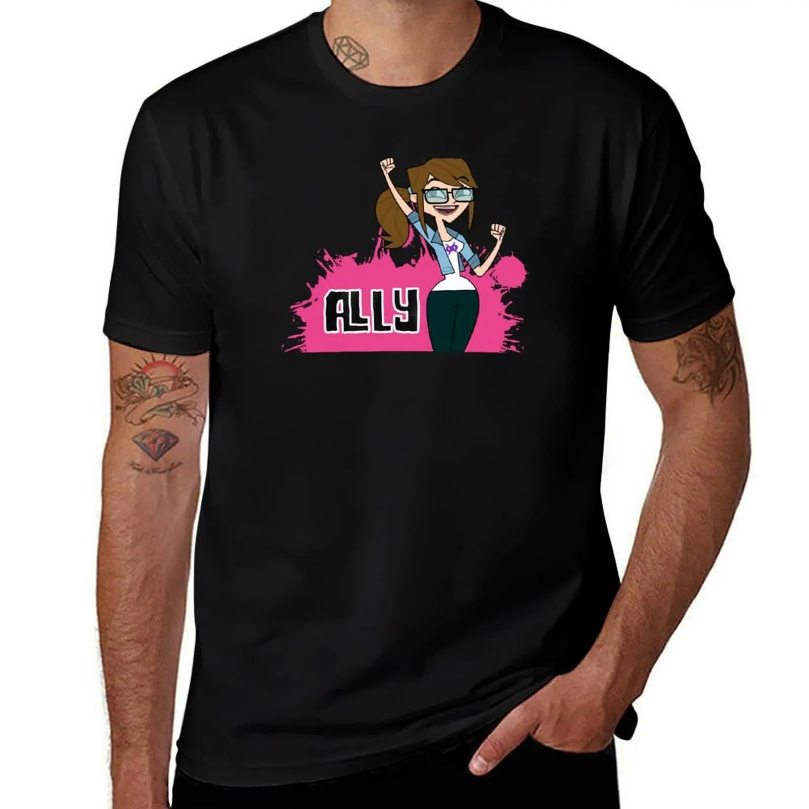 Ally Amber, Disventure camp All stars T-Shirt Retro Graphic Print T-Shirt