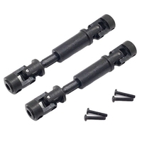 2Pcs Metal Steel Drive Shaft CVD For 1/18 FMS EAZYRC Rochobby Toyota FJ Cruiser Patriot Katana RC Car Upgrade Parts,1