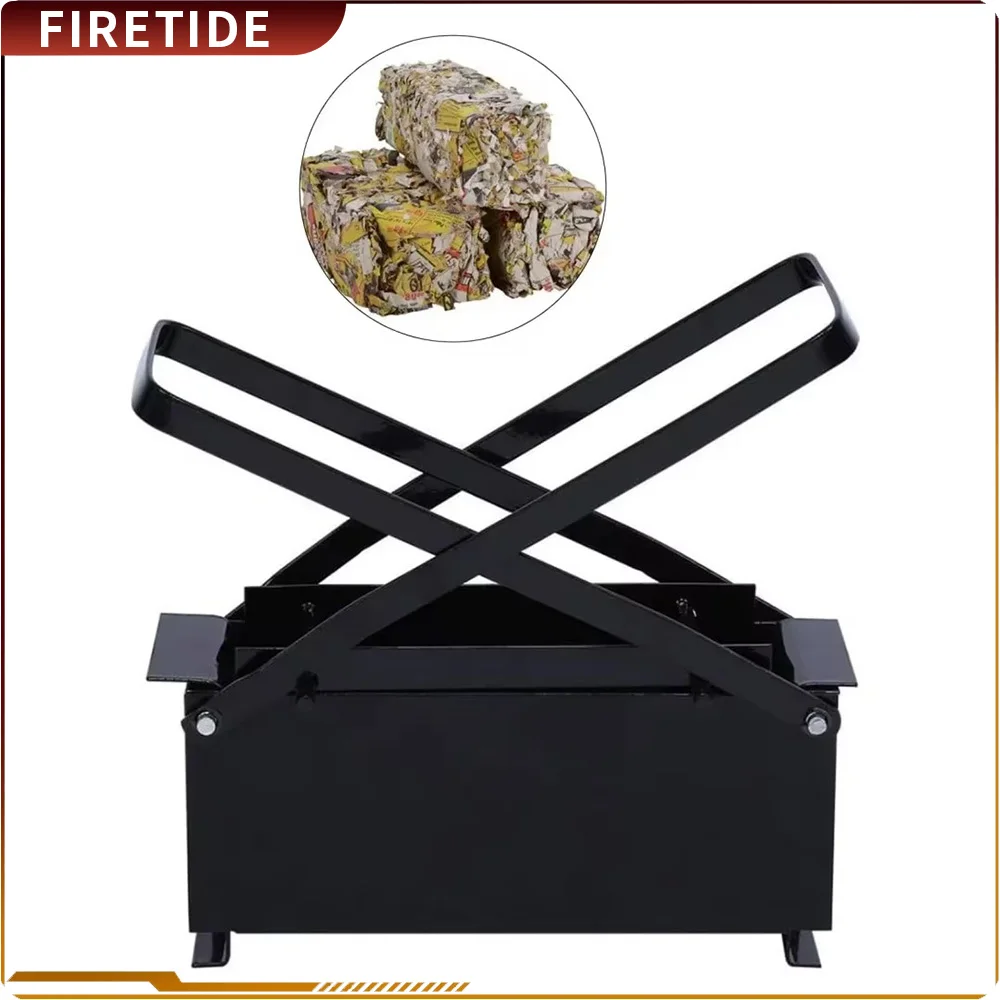 صحيفة تكتل الصحافة ورقة فحم حجري صناع إعادة تدوير كتلة الطوب الصحافة آلة صحيفة سجل النار الحرة البيئية إعادة التدوير