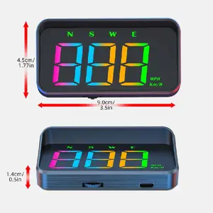Neues Kopf -Up -Display für HUD M2S -Auto, Speed Windshow Slander -Projektor, automatische Lichterkennung, Kilo -Geschwindigkeitseinheit Display 10 Hauptverkaufsmeile Leuchtturm für Corsa - №5