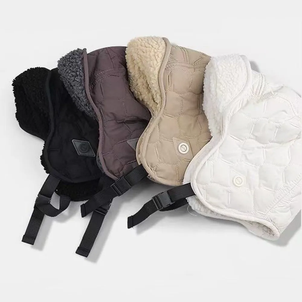 

Fashion Reversible Cycling Thermal Hat Ear Protective Fleece Outdoor Ski Hat Keep Warm Thickened Winter Hat Outdoor