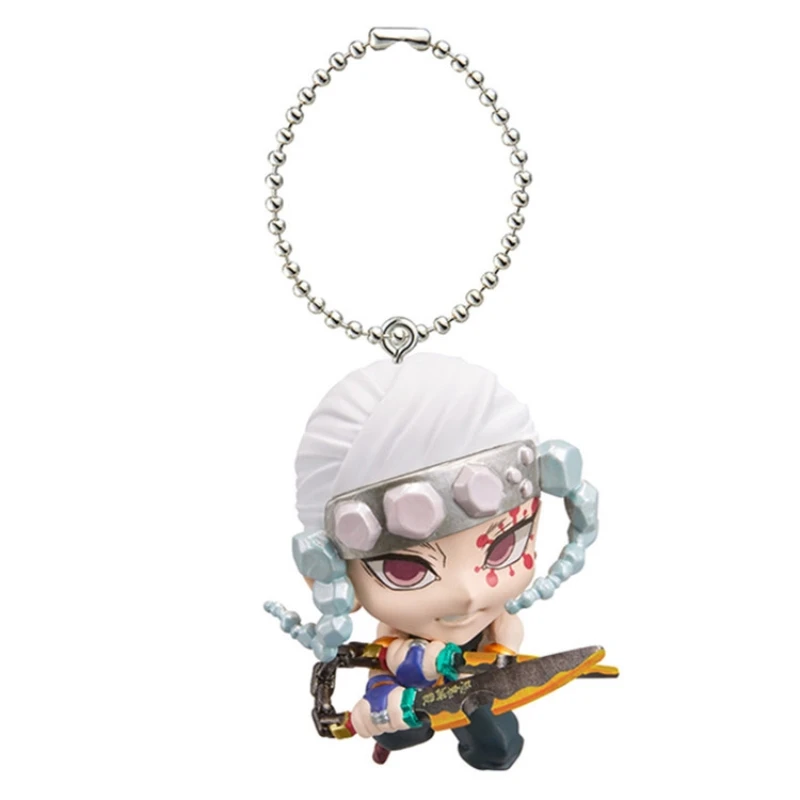 In Stock Box Egg  Blade Charm Tanjiro My Wife Zenyi Model Hand-Made Pendant Movable Doll Children'S Toy Pvc Material Gift Pin
