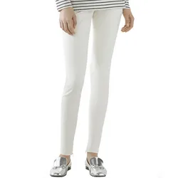 Womens Casual Pants Hyper Stretchy  Pencil Pull-On Casual Mid Rise Knit Jegging Comfy Skinny Trousers Capri Bermuda ouc407