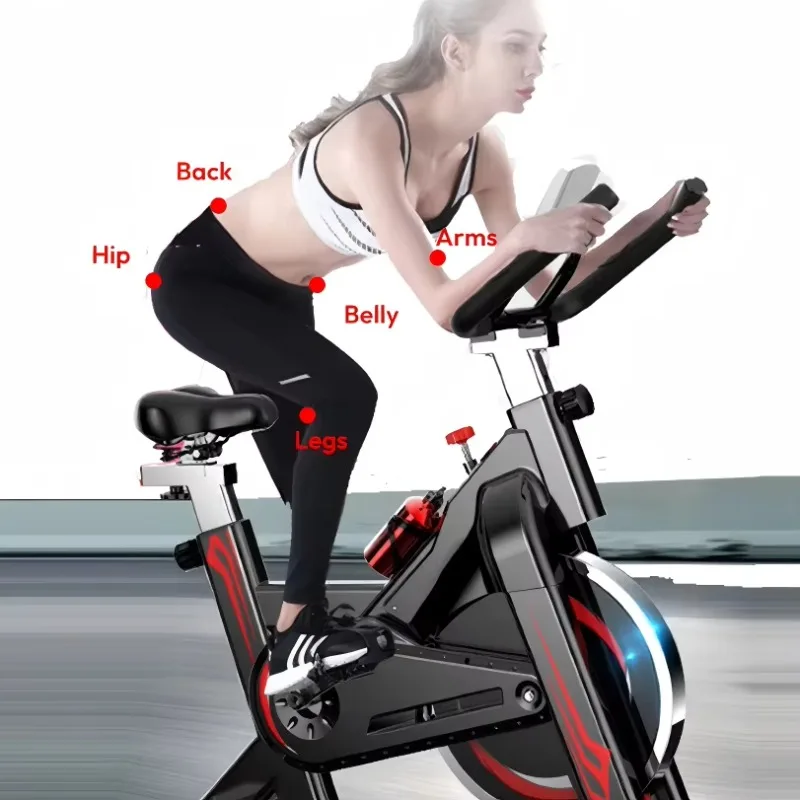 

Professional Home Fitness Rotating Bicycle - Magnetic Braking System & Belt-Driven Design for Smooth Indoor Workouts
