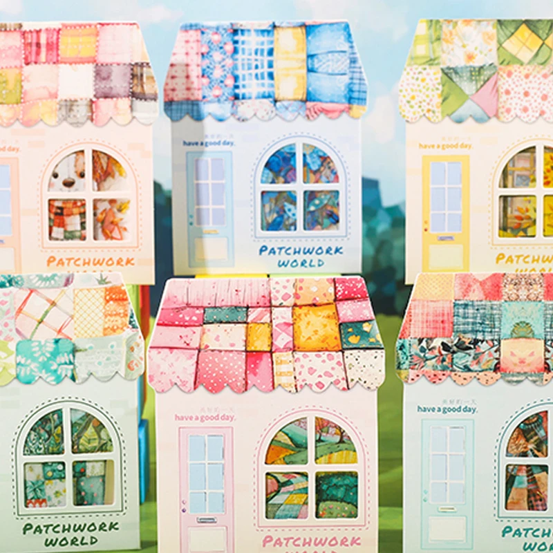 Mr. Paper-pegatinas Aquascape de la serie mundial de retazos, suministros estacionarios, pegatinas para álbum de recortes, regalo para niños y estudiantes