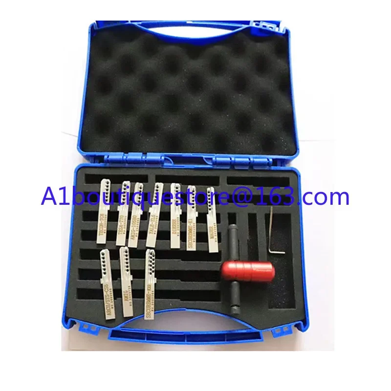 Tin foil tool, tin foil European 10 in 1 SECUREMME-K1 K22 TESA-T70 AMIG TECON-TC8 Y ale-Yale6 DIERRE tool