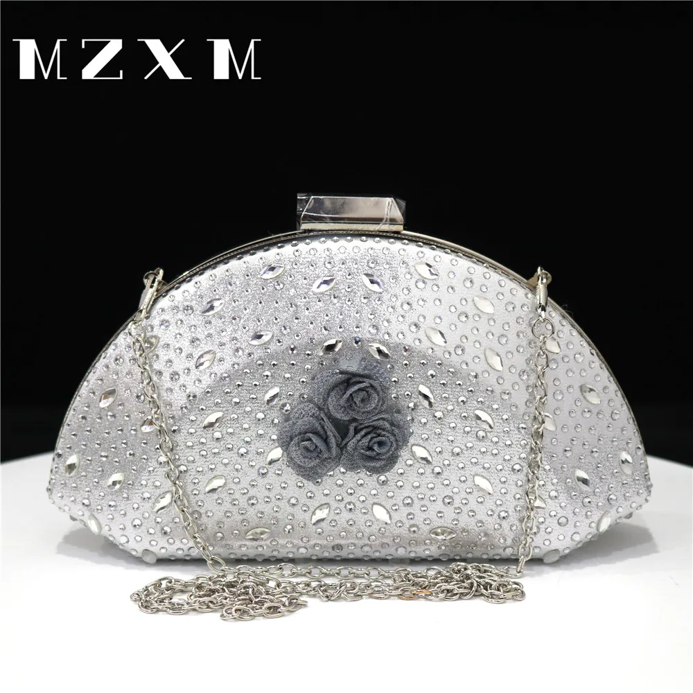 

2025 Diamond Women Luxury Clutch Evening Bag Wedding Crystal Ladies Cell Phone Pocket Purse Female Wallet for Party Quality Gift