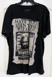 Sirius Black Have You Seen This Wizard Prisoner of Azkaban T Shirt XL