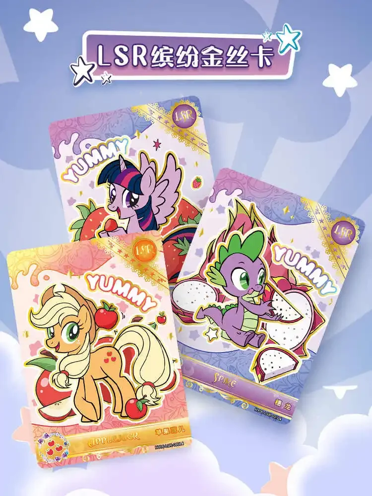 Layou My Little Pony:Friendship Is Magic Cards Huiyue Packs Anime pesta lucu Friendship Eternal Pack hadiah mainan kartu koleksi