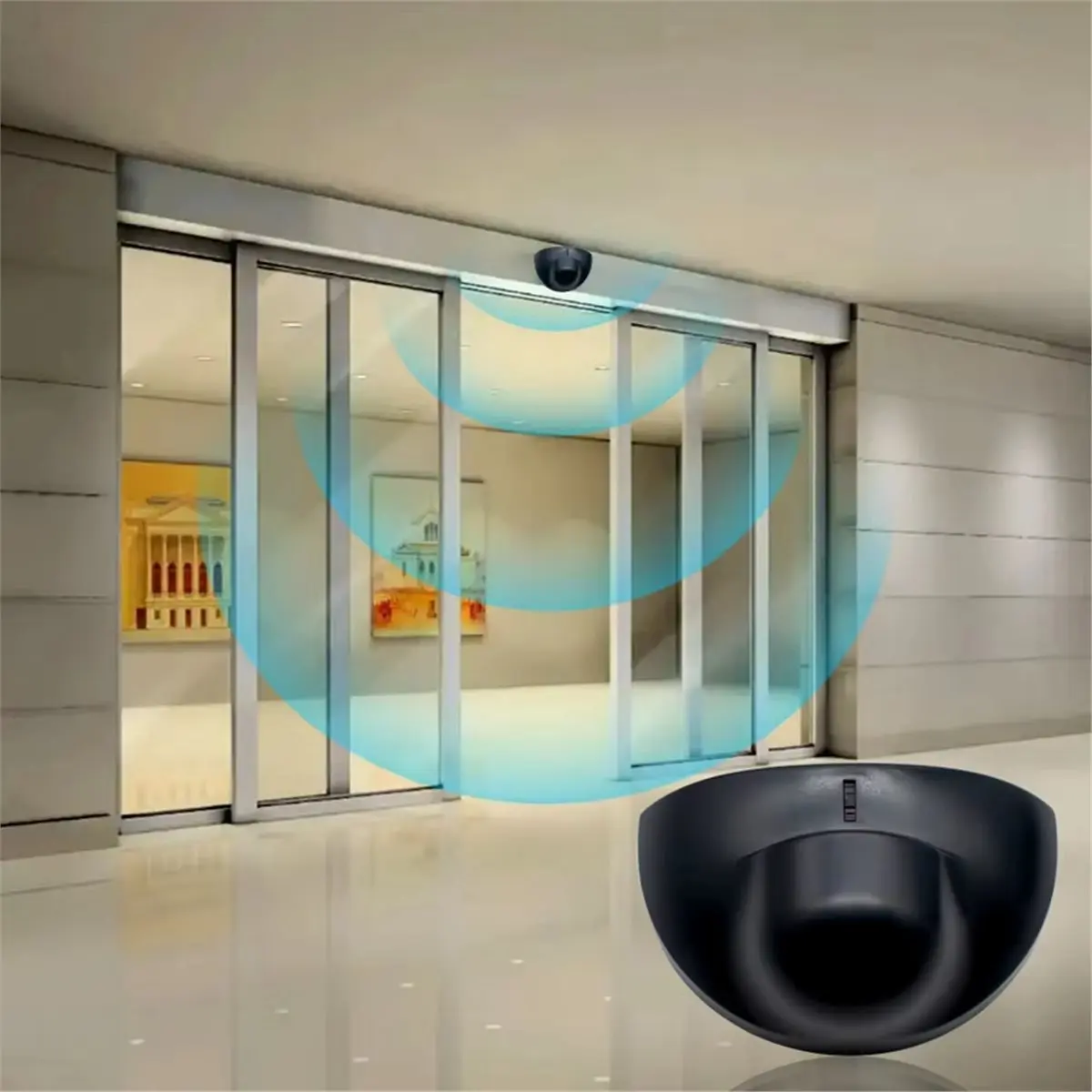 5pcs 24.125GHz Microwave Motion Sensor Radar Detector Human Body Motion Sensor for Automatic Door Supermarket Airport B