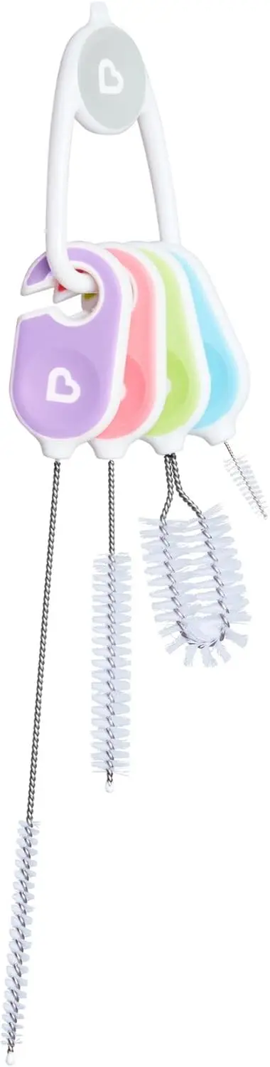 

Details™ Bottle and Cup Cleaning Brush 4 Piece Set with Key Ring