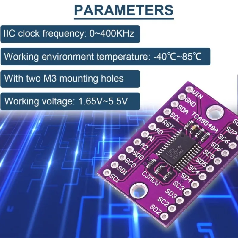 5/10PCS TCA9548A IIC Multiplexer Breakout Board 400kHz 1.8V - 5V 8 Channel I2C Communication Switch Development Expansion Board