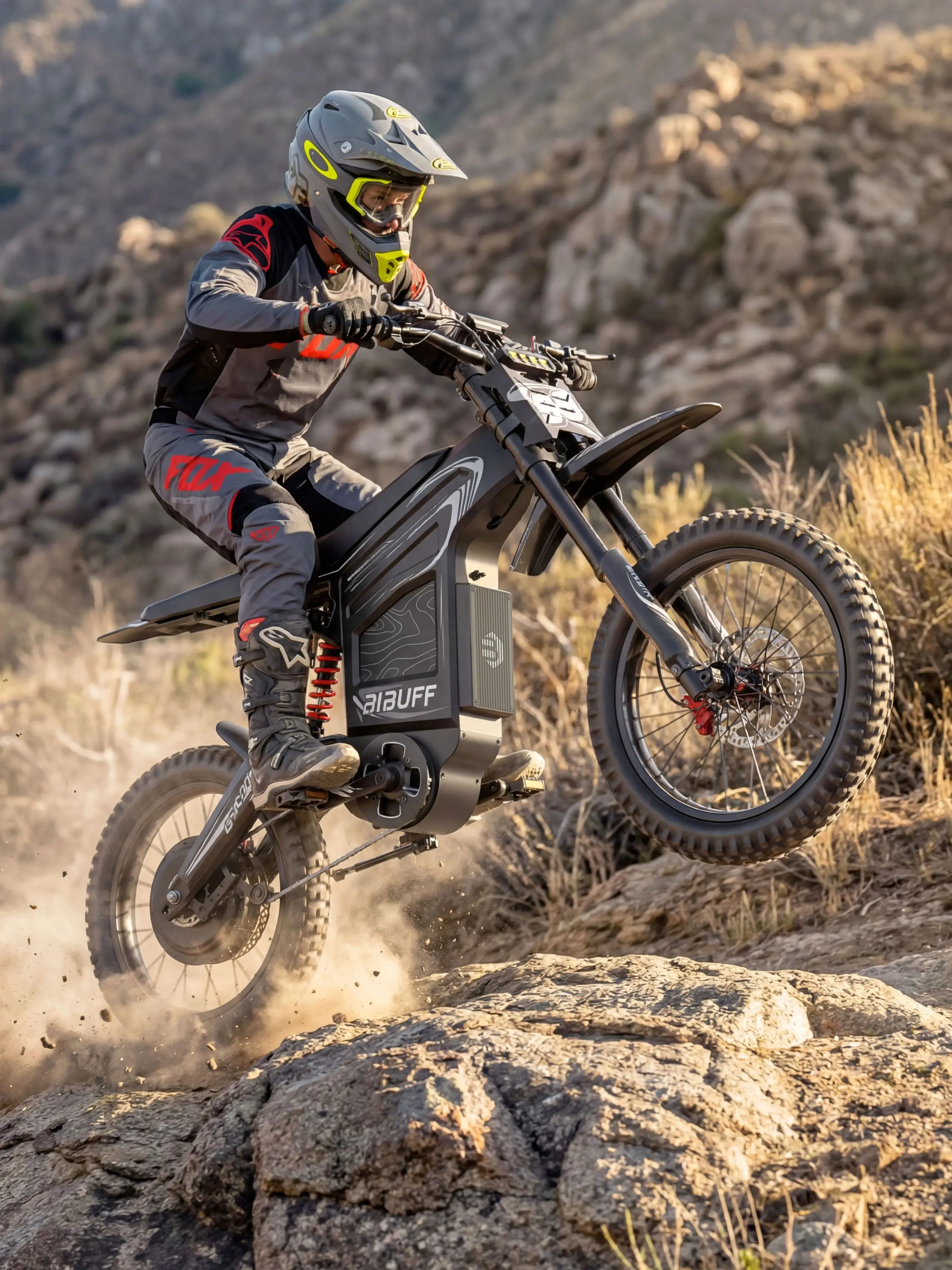 AliExpress Readygo EKXBike BIBUFF GT600 Off-Road Ebike 85Kmh 7500W Brushless Motor 72V30AH Lithium Battery ebike Adult Electric  Motorcycle