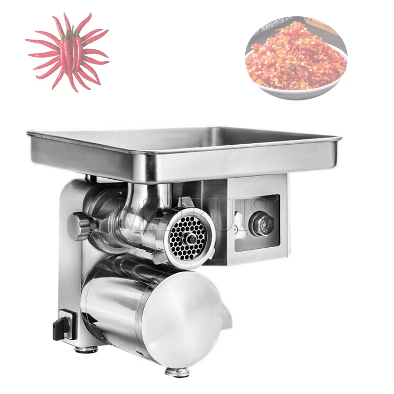 

Multi-Function Electric Meat Grinder High Power Sausage Filler Commercial Full-Automatic Meat Grinder Mincing Machine