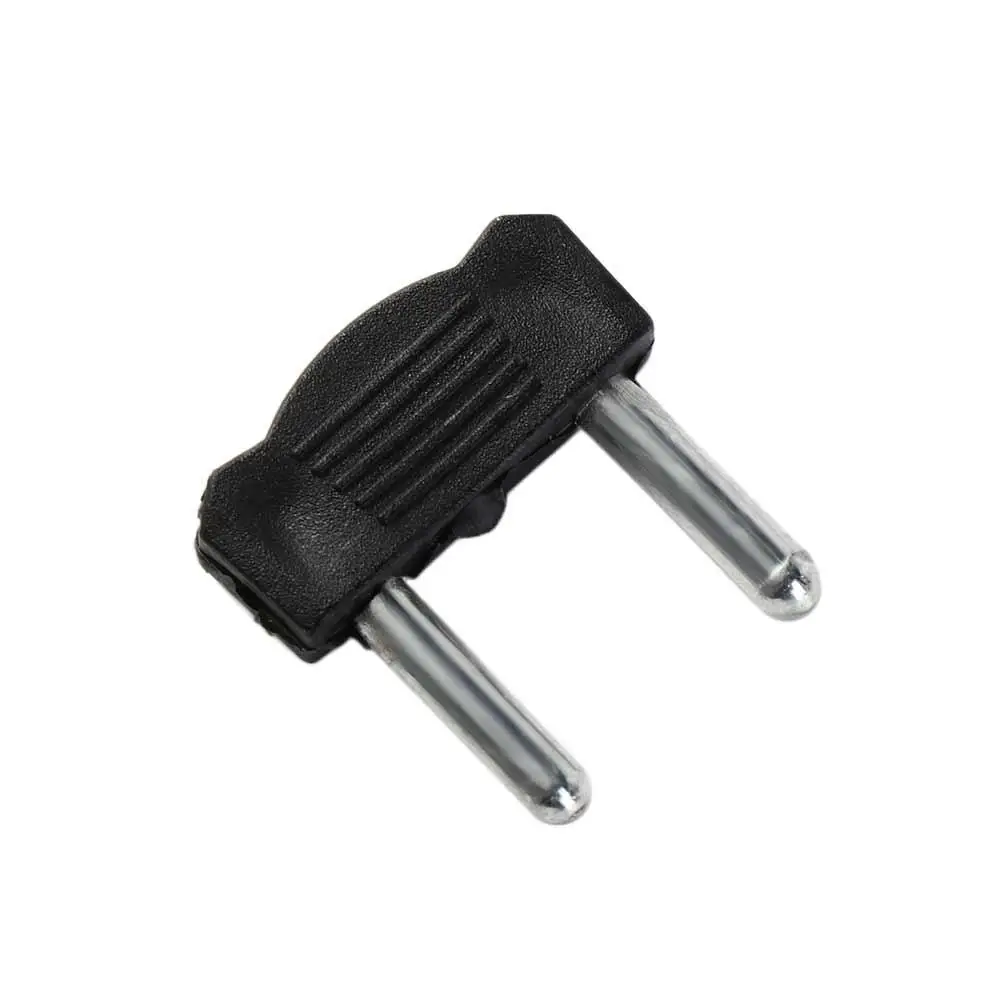 10Pcs High Quality Black Short-circuit Plug 3mm Needle Metal RCA Plug 14mm Pitch Audio Video Terminal Video Wiring