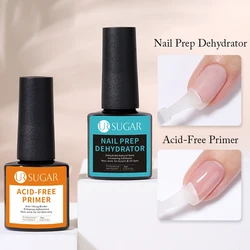 UR SUGAR 7ml Nail Prep disidratatore Nail-primer Nail Art Rubber Base Gel No Wipe Top Coat trasparente Soak Off All For Manicure