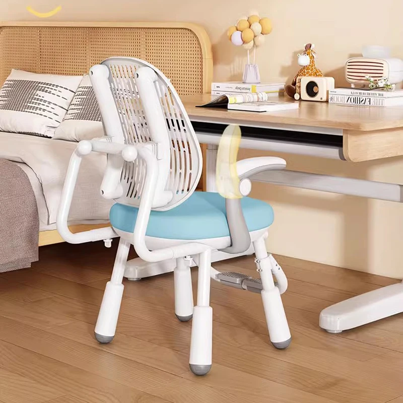 Furniture Height Adjustable Safety Children Growing Study Designer Comfortable Kids Armchair Silla Infantil Room School JGY