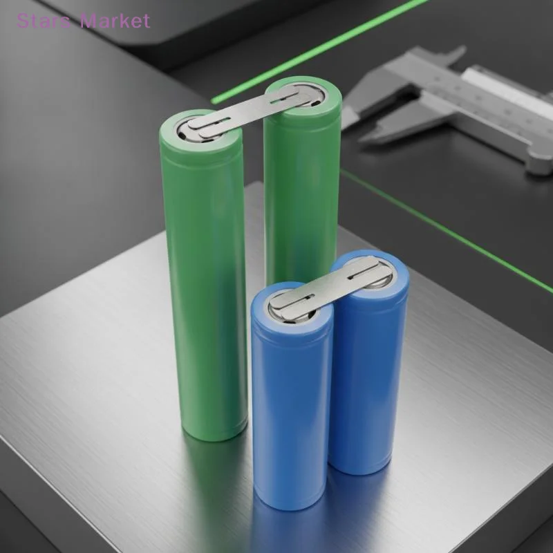 50Pcs Nickel Sheet Spot Welding For 18650 Lithium Battery Power Battery Connecting Sheet Power Tool