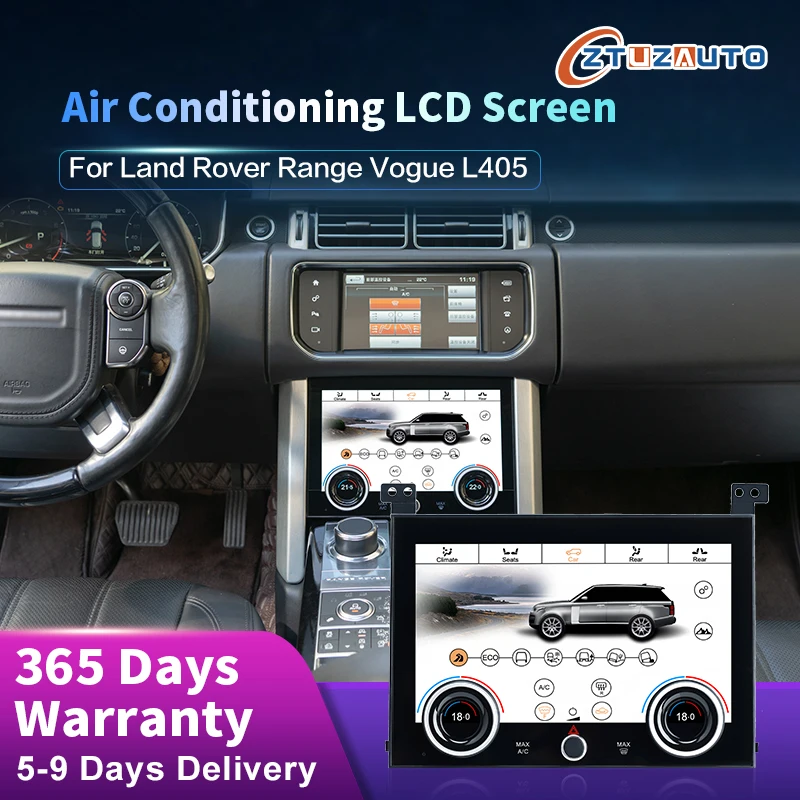 9inch Newest HD Touch LCD Screen for Land Rover Range Rover Vogue 2013-2017 AC Air Conditioning Panel Climate Control Screen