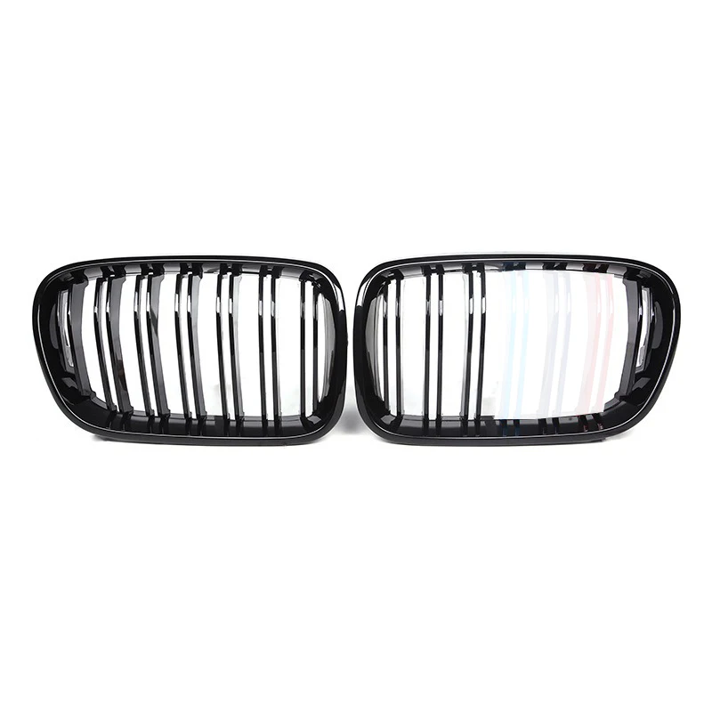 Suitable for BMW X3 F25 10-13 Modification with Dual Line Bright Black Three Color Carbon Fiber Mesh Fence Mesh