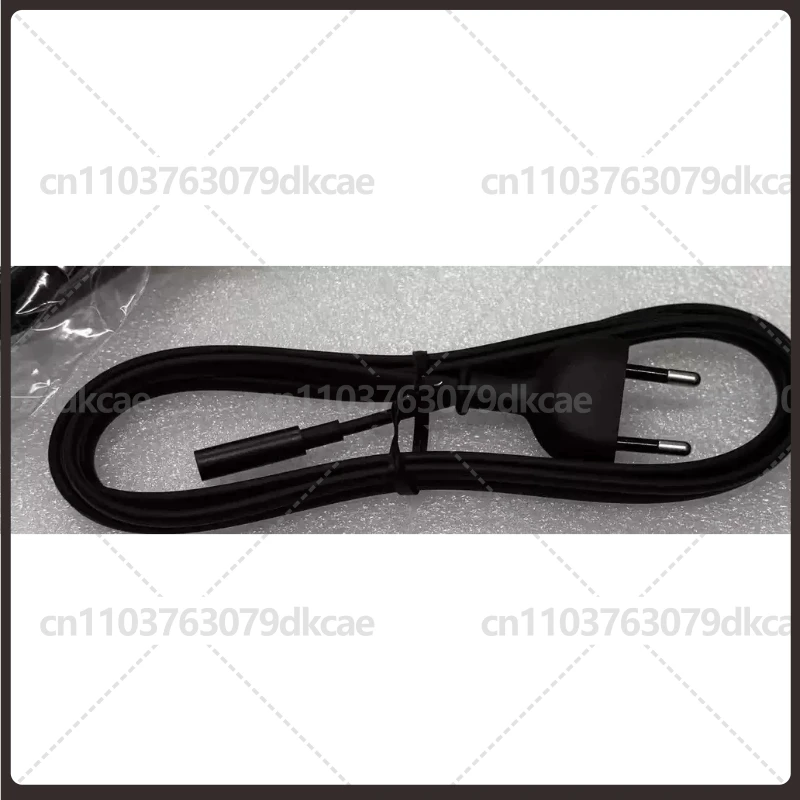 For EU Standard Power Cable 1.8M Black Cord Second Hand With Slight Plug Scratches Fully Normal Use