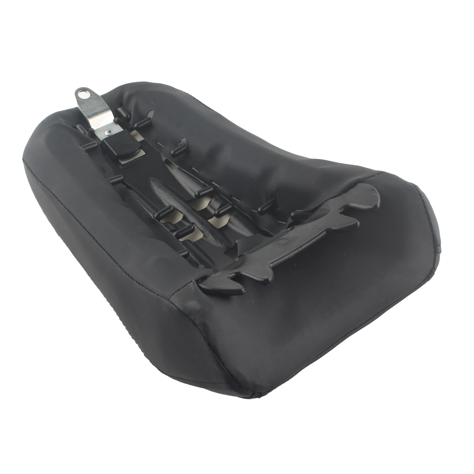 

Motorcycle Rear Pillion Passenger Seat Cushion For Harley Fat Boy FLSTF 2008-2014