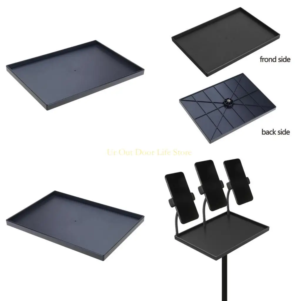 

77UF Projector Mount Holder Microphone Holder for Mic Stand Microphone Stand Tray