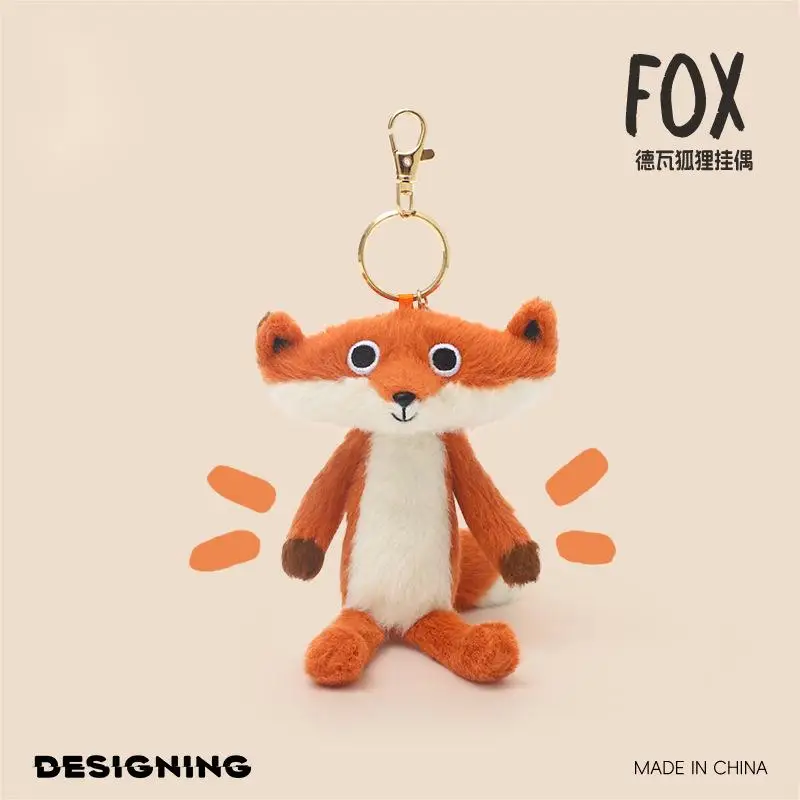 Deva Fox Ciondolo Buon Fratello Peluche Divertente Bambola Bambola Bambola Ragazza Cuscino Regalo