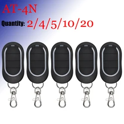 Alutech AT-4N Remote Control 433.92MHz 4 Buttons Garage Door Learning Code Barriers Automation Keychain Automatic 2-20PCS