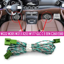 Auto luids preker kabel voor voor mercedes benz w222 w205 w213 x253 w177 glc c e een c260 e300 serie woofer bass splitter tweeter