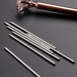 5PCS/Lot Various Types Of Crystal Diamond Head Refill Ballpoint Pen Refill 68MM Neutral Refill Gravity Pen Multifunction Refill