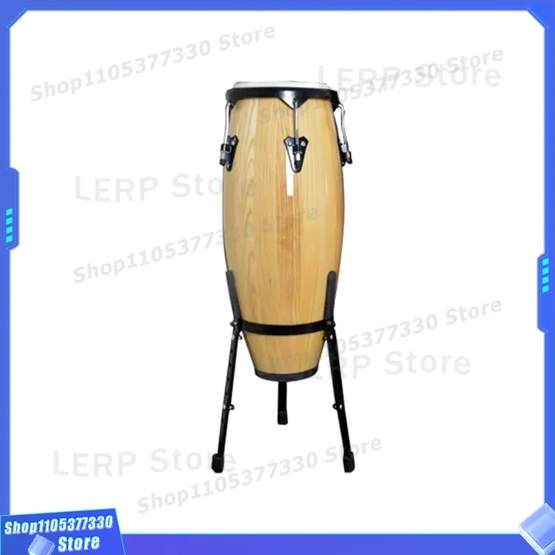 Professional Wooden Conga Drum Set 10 11 12 Inch Latin Percussion Instrument with Stand for Stage Performance OEM Custom 5