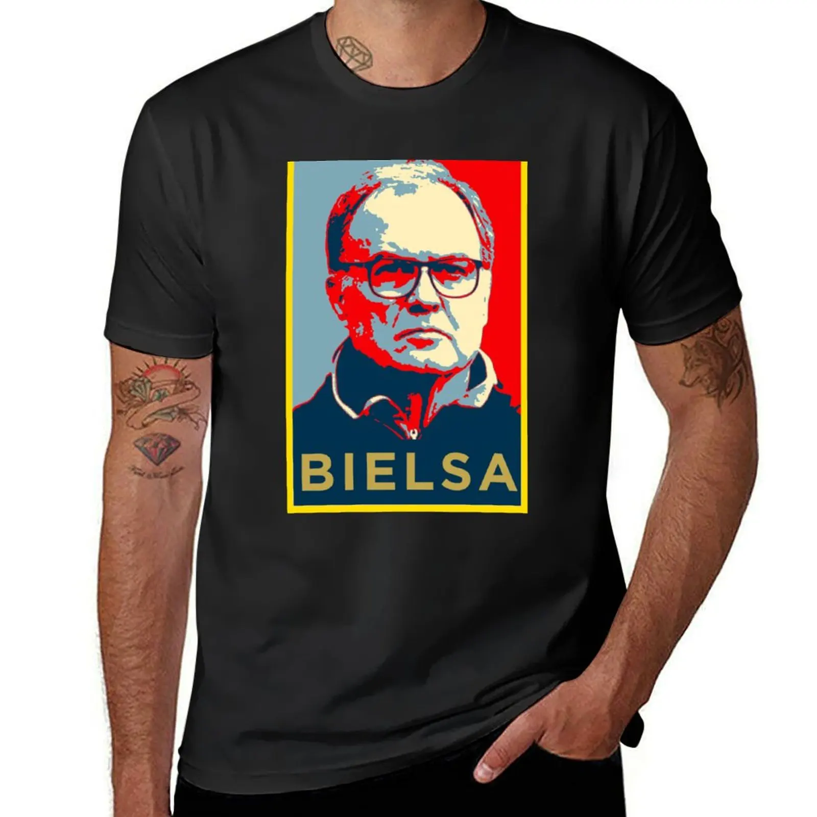 Marcelo Bielsa Artwork Gift Halloween Day, Thanksgiving, Christmas Day T-Shirt blacks oversized t shirts for men