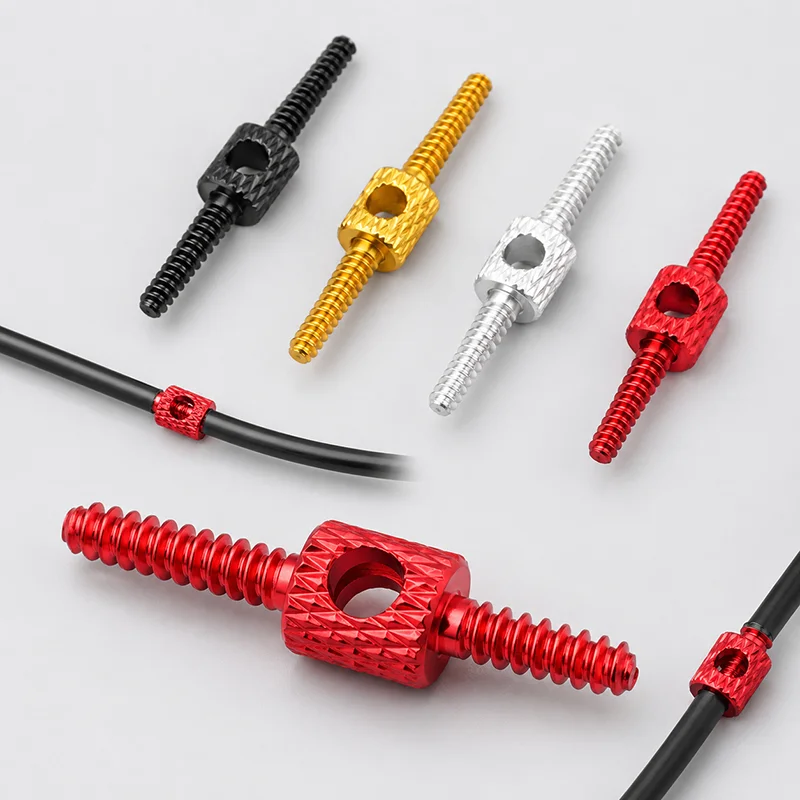 1pc Bicycle Internal Cable Routing Connector Aluminum Alloy Brake Shift Housing Guide Tool MTB Road Bike Repair Accessory