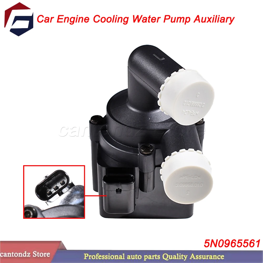 Car Engine Auxiliary Water Pump 5N0965561 For VW Audi Golf Jetta/Passat EOS Tiguan Touran