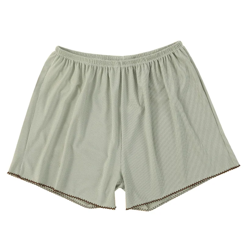 Ice silk new oxygen safety pants 2023 summer leggings loose women home shorts Soft and breathable springy