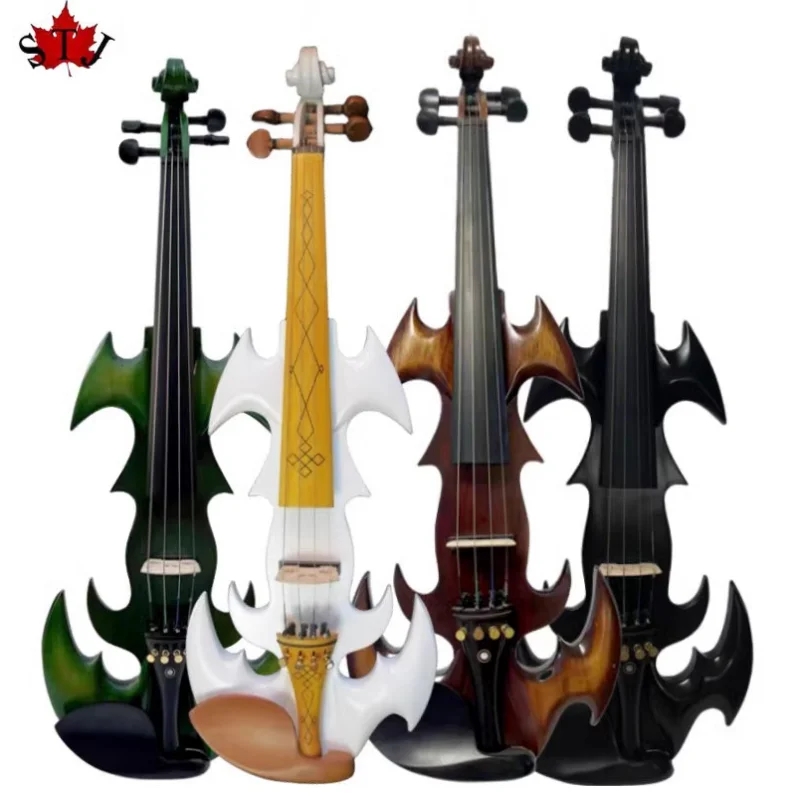 Professional SONG Brand Crazy-1 colorful solid wood 4/4 electric violin