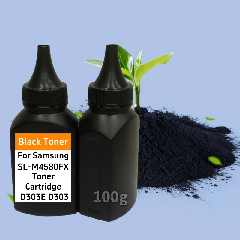 100g/500g MLT-D303E laser Black Toner For Samsung SL-M4580FX Toner Cartridge D303E D303 Refill Reset Toner