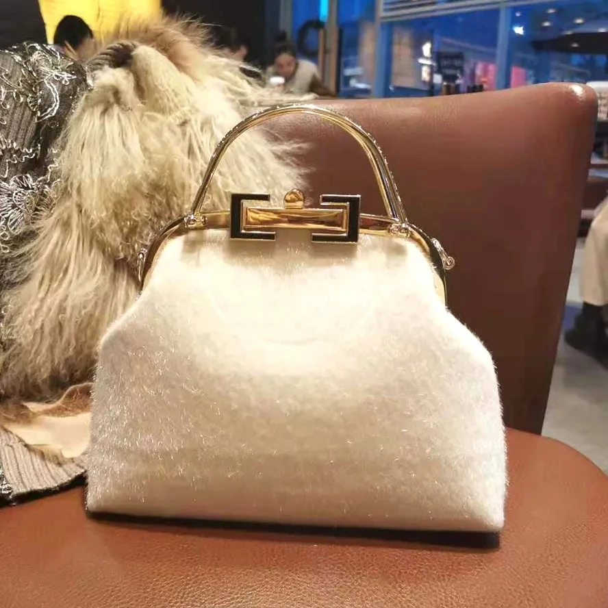 NEW Chic Lay Bag Mother Gift Shell Lock Women Hand Bags Women\'s Handbags Purses Chain Women Shoulder Crossbody Bag