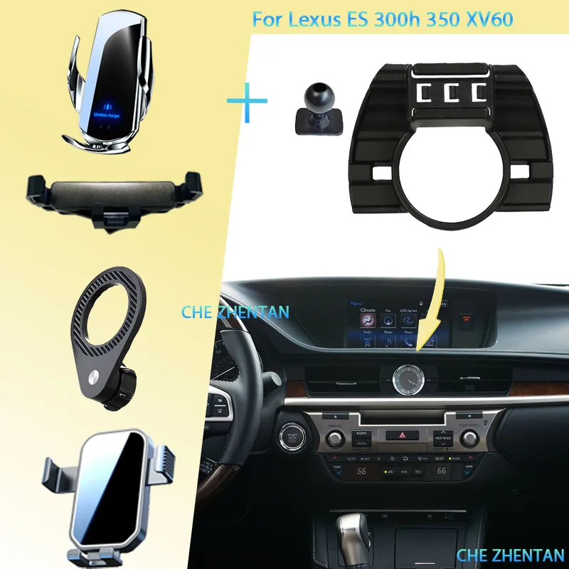 

Car Mobile Phone Holder for Lexus ES 300h 350 XV60 2013~2018 360° Rotating Car Vehicle Phone Mounts Navigation Stand Accessories