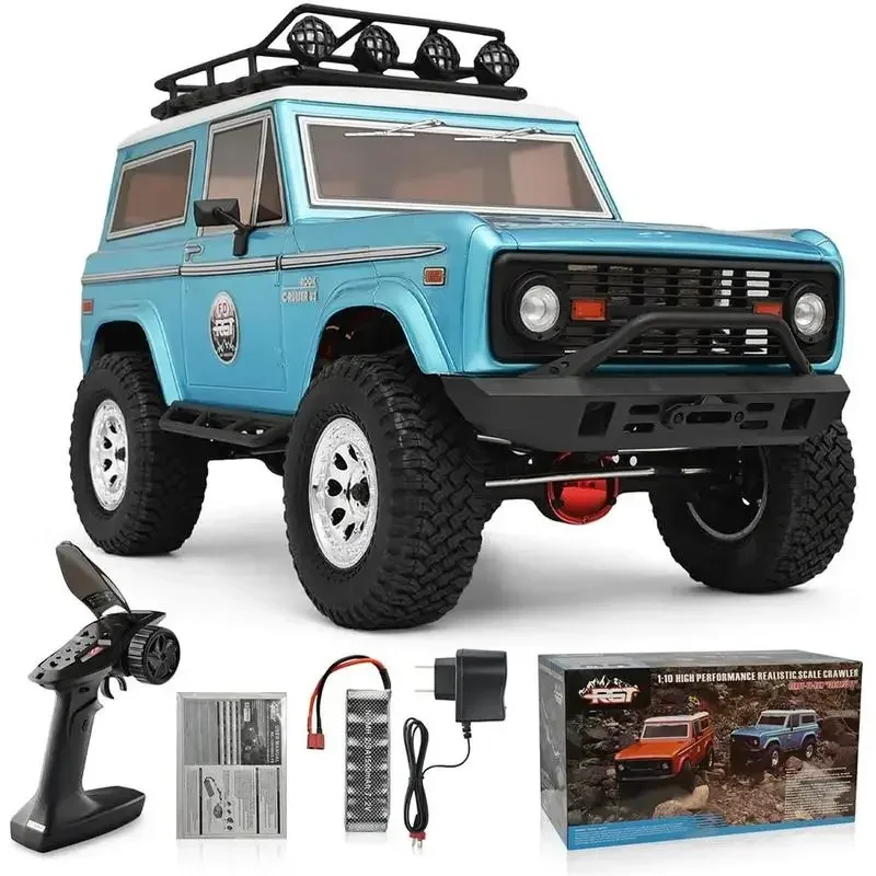 RGT 1/10 RC Car 4WD Remote Control Crawler Off-Road Rock Cruiser Rc-4 136100v3 4x4 Waterproof Electric Car Toys For Children