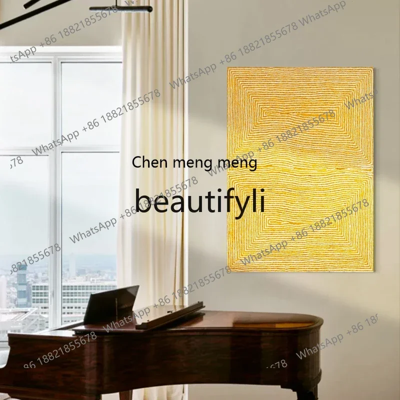 

D178 Hand-painted oil paintings are purely handmade, living room entrance decorative paintings, vertical hanging paintings