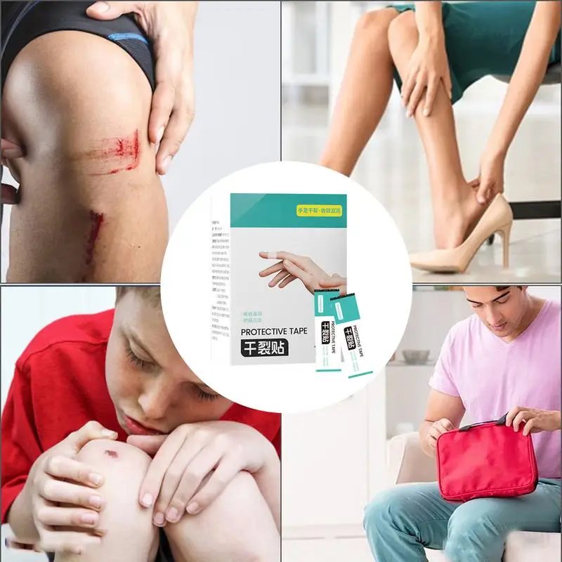 Chapped Handsfeet Patch Moisturizing Cotton Pressure Sensitive Protective Tape Breathable Adhesive Plaster Hand Foot Chapped