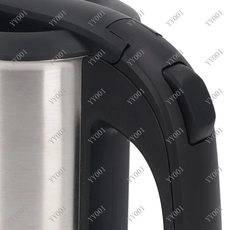 0.5L 1000W Stainless Steel Electric Kettle Auto Shutoff Dry Protection Water Boiler with 2 Cups