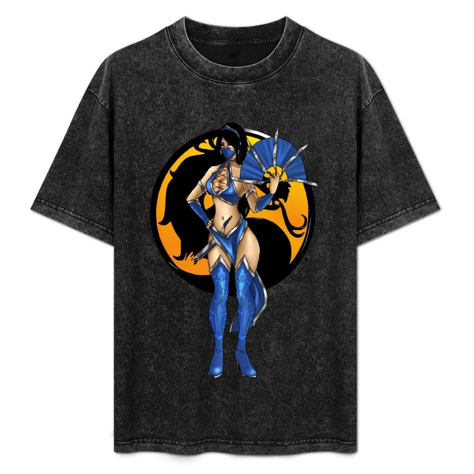 

Mortal Kombat - Kitana T-Shirt Large Size Breathable Tee