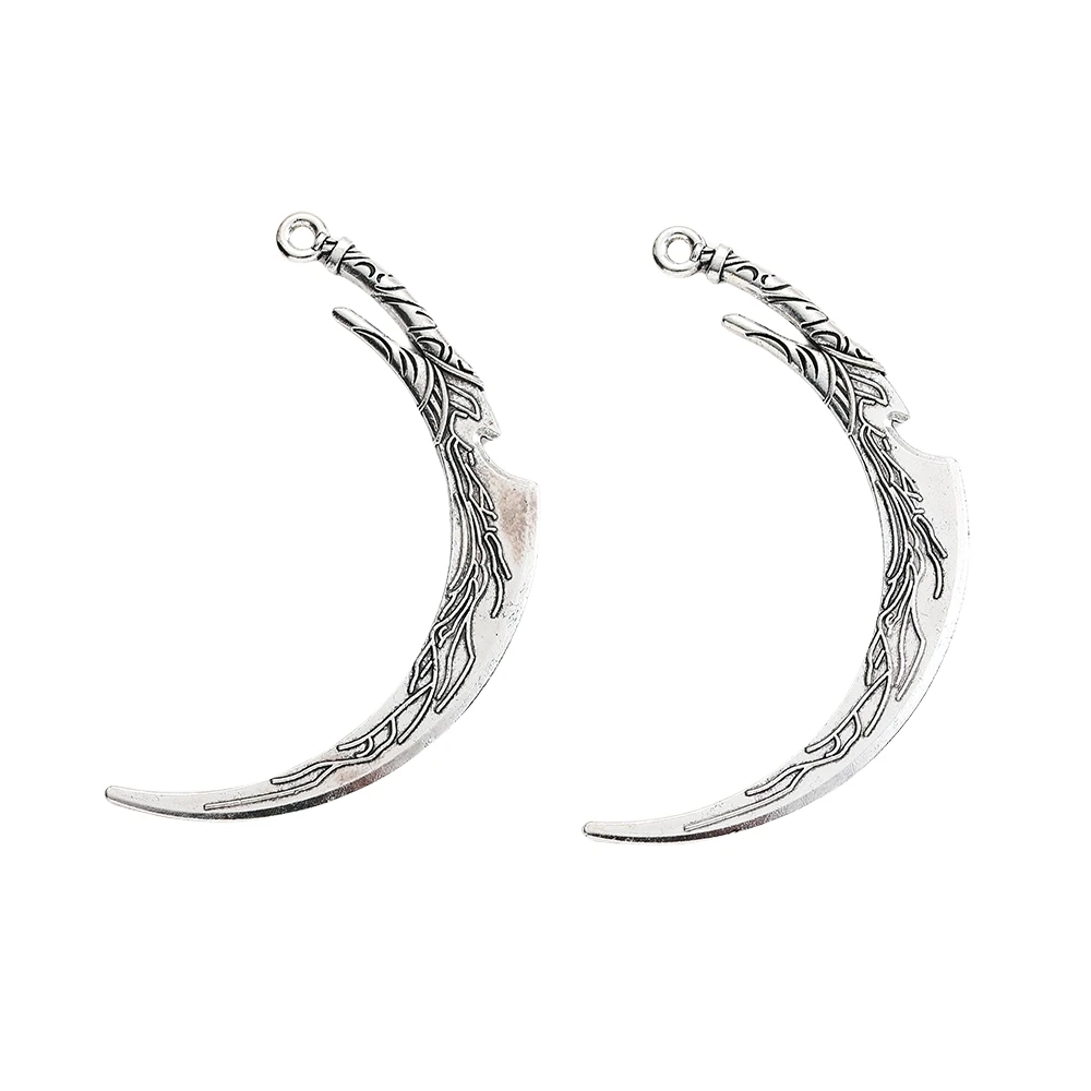 8pieces（sword ）vintage zinc alloy charm metal pendant DIY jewelry discovery making accessories3700