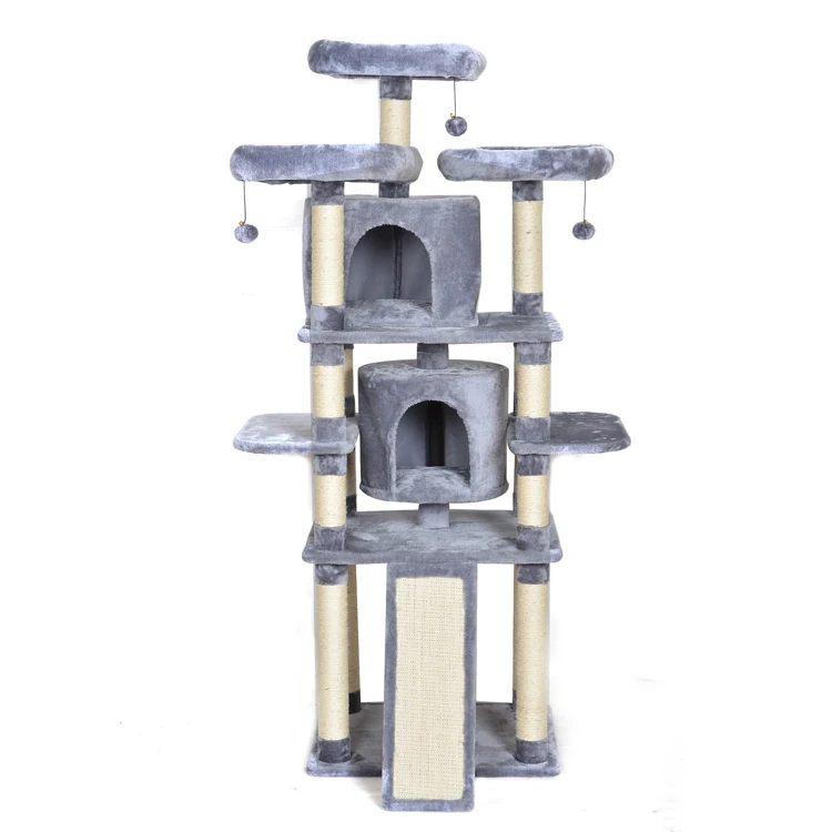Cat Climbing Scratcher Tree Tower Cat Big Tower Condo