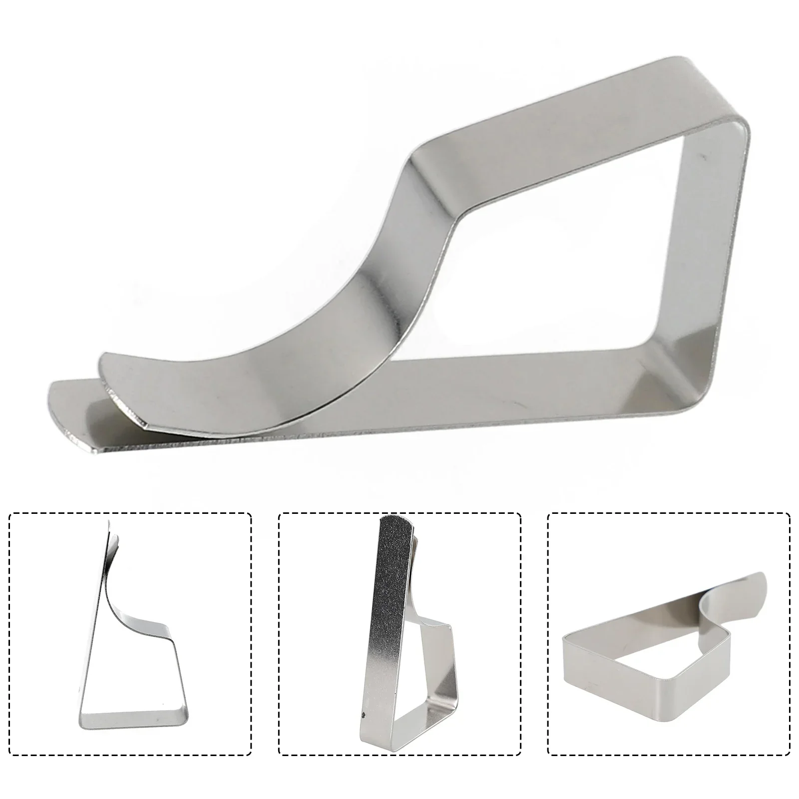Stainless Steel Table Cloth Clip Wedding Picnic Table Cover Clip Holder Round Tablecloth Stable Clips For Home Fixed Clip